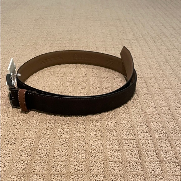 Robert Graham Two-Tone Leather Belt - Picture 1 of 3